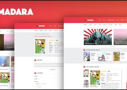 Madara WordPress Theme for Manga