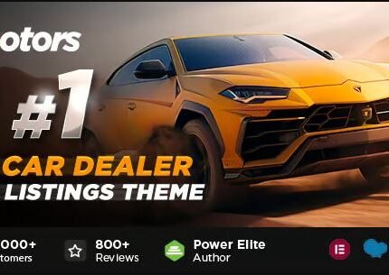 Motors Car Dealer and Rental Theme