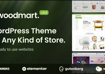 Woodmart WooCommerce WordPress Theme Buy