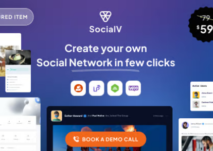 SocialV Social and Community BuddyPress