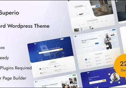 Superio Job Board WordPress Theme